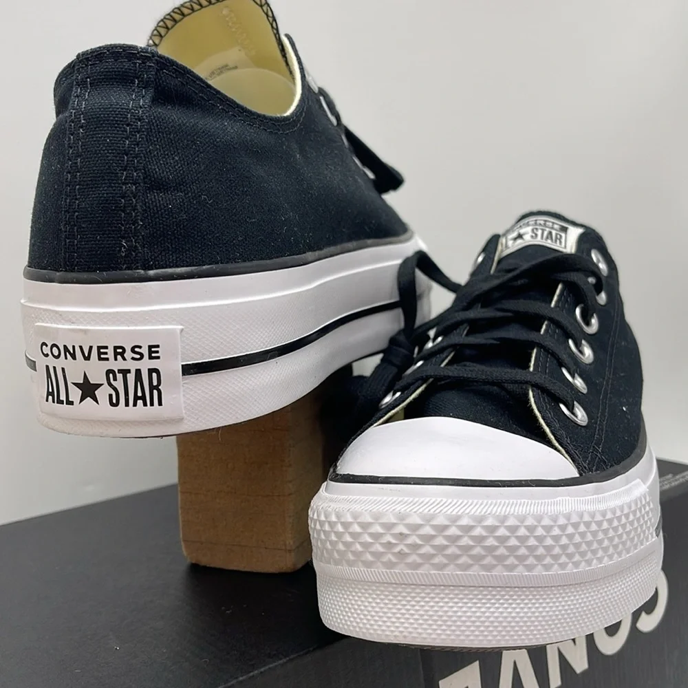 Converse WMNS CTAS LIFT OX BLACK/WHITE/WHITE 560250C Platforms Sneakers